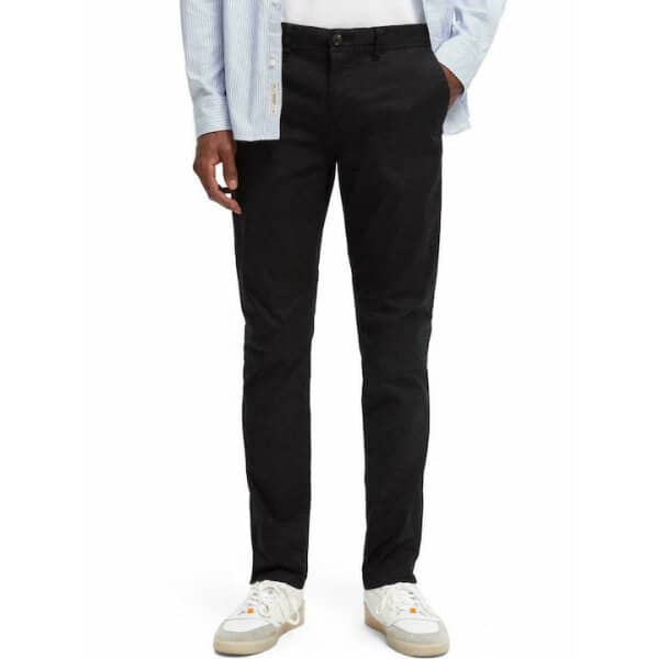 Aνδρικό Παντελόνι SCOTCH & SODA MOTT SUPER SLIM FIT 165613 Μαύρο - Image 3