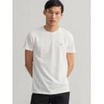 Ανδρική Μπλούζα GANT SLIM PIQUE SS 2023017 Λευκό - Image 3
