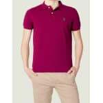 Ανδρικό Polo U.S.POLO ASSN 6507941029 Μπορντό