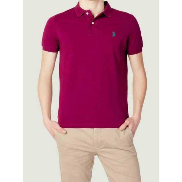 Ανδρικό Polo U.S.POLO ASSN 6507941029 Μπορντό - Image 1