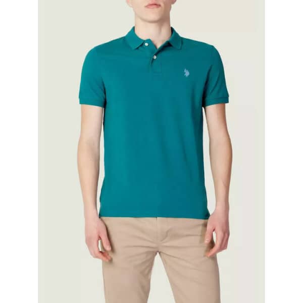 Ανδρικό Polo U.S.POLO ASSN 6507941029 Πράσινο - Image 3