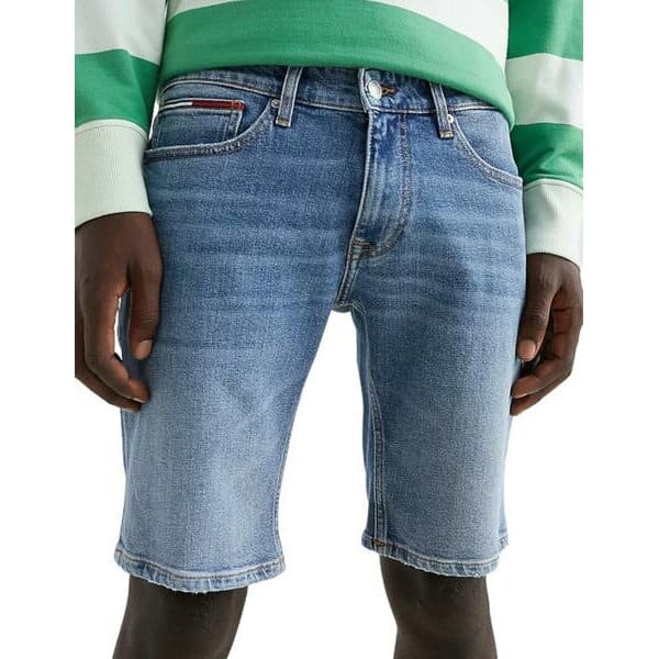 Ανδρική Βερμούδα Τζιν TOMMY JEANS SCANTON DM0DM16146 Μπλέ - Image 4