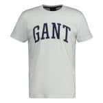 Ανδρική Μπλούζα GANT MD T-SHIRT 2003181 Λευκό - Image 3