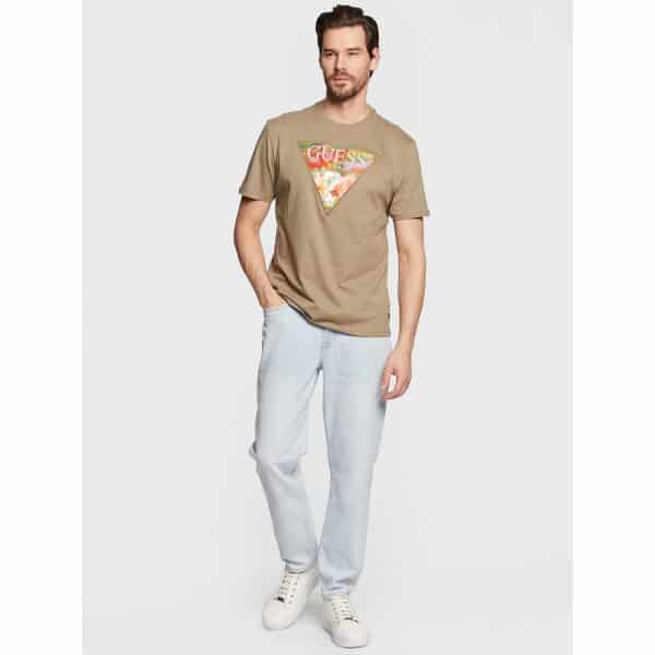 Ανδρική Μπλούζα GUESS M3GI57K9RM1 Χακί - Image 2