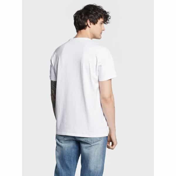 Ανδρική Μπλούζα GUESS M3GI25K8FQ4 Λευκό - Image 2