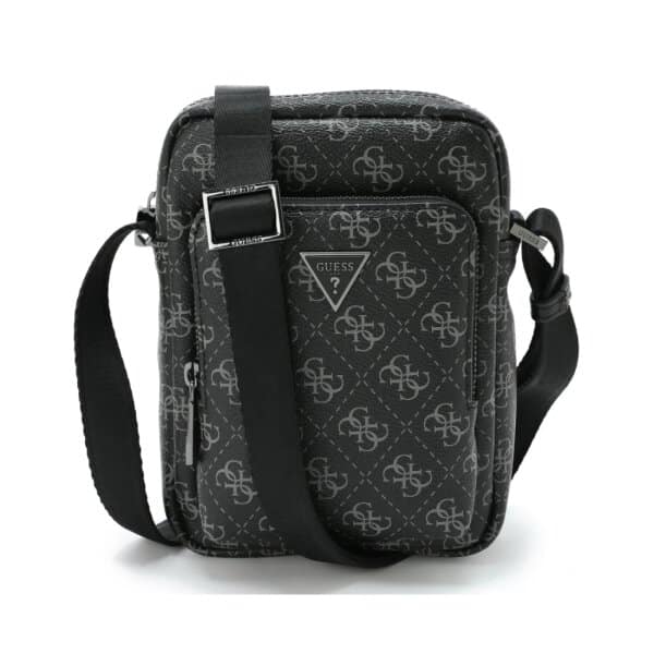 Ανδρική Τσάντα GUESS HMEVZLP3163 VEZZOLA  Μαύρο Γκρί - Image 1