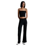 Γυναικείο Αμάνικο T-Shirt Μαύρο Calvin Klein Rib Cropped J20J221009 BEH - Image 4
