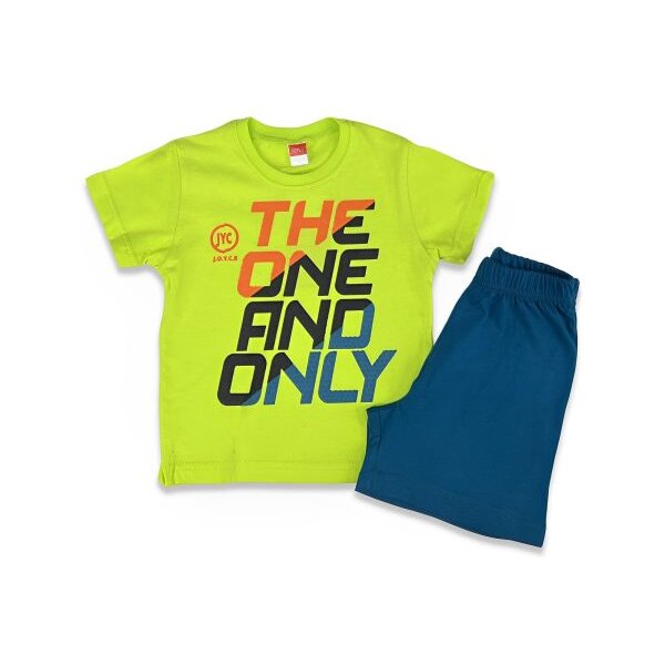 joyce-paidiko-set-mplouza-kai-panteloni-the-one-and-only-600x450 ΠΑΙΔΙΚΟ ΣΕΤ ΓΙΑ ΑΓΟΡΙ ΠΡΑΣΙΝΟ THE ONE JOYCE  2312143 - Image 1