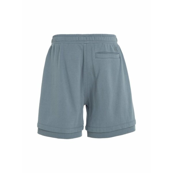 Ανδρική Βερμούδα Φούτερ CALVIN KLEIN LOGO TAB J30J323159 Γκρί - Image 3