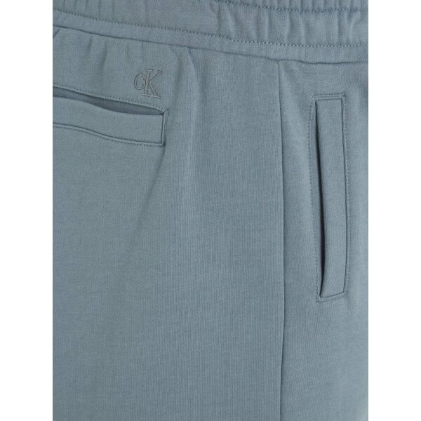 Ανδρική Βερμούδα Φούτερ CALVIN KLEIN LOGO TAB J30J323159 Γκρί - Image 5