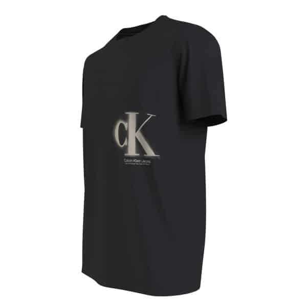 Ανδρική Μπλούζα CALVIN KLEIN SPRAY J30J322875 Μαύρο - Image 2