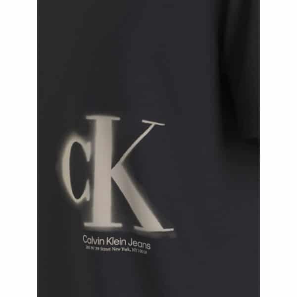 Ανδρική Μπλούζα CALVIN KLEIN SPRAY J30J322875 Μαύρο - Image 4