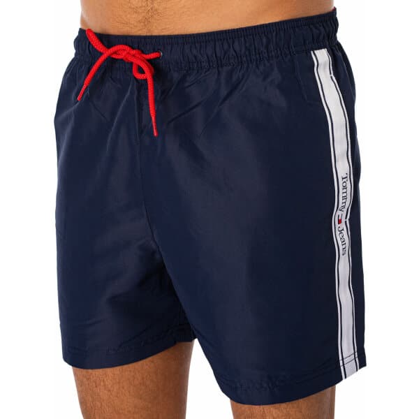 s-l1600 (3) Ανδρικό Μαγιό Βερμούδα TOMMY JEANS MEDIUM DRAWSTRING  UM0UM02757 Μπλέ - Image 4