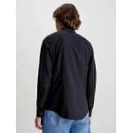 Ανδρικό Πουκάμισο Calvin Klein CHEST LOGO SLIM STRETCH J30J319065 Μπλέ - Image 5