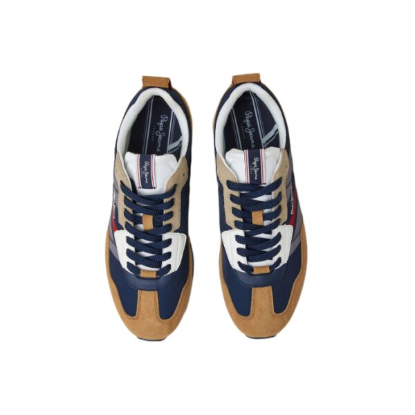 Ανδρικό Παπούτσι PEPE JEANS FOREST MAN PRINT PMS30944 Μπλέ Καφέ - Image 4