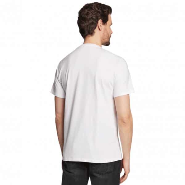 tee-shirt-homme-guess-blanc-m3gi33j1314 (4) Ανδρική Μπλούζα GUESS M3GI33J1314 Λευκό - Image 5