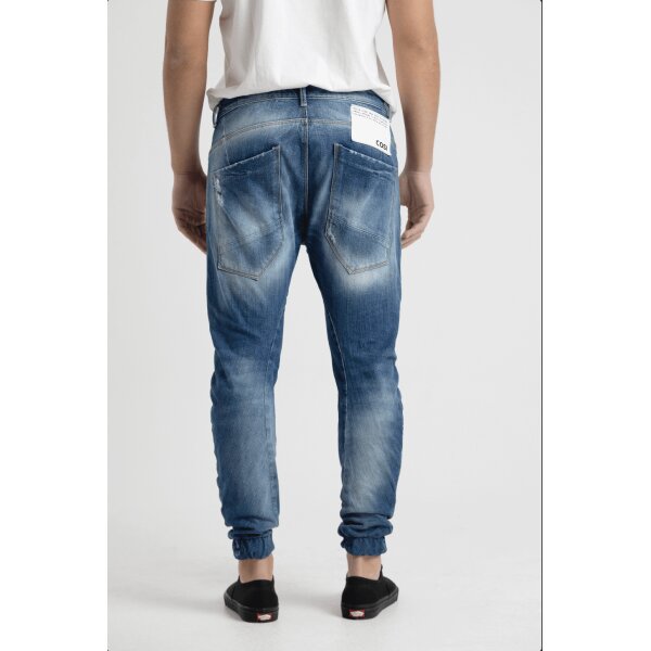 tiago-1-back Ανδρικό Παντελόνι Τζιν COSI JEANS 61-TIAGO 1  Μπλέ Mε Λάστοιχο - Image 2