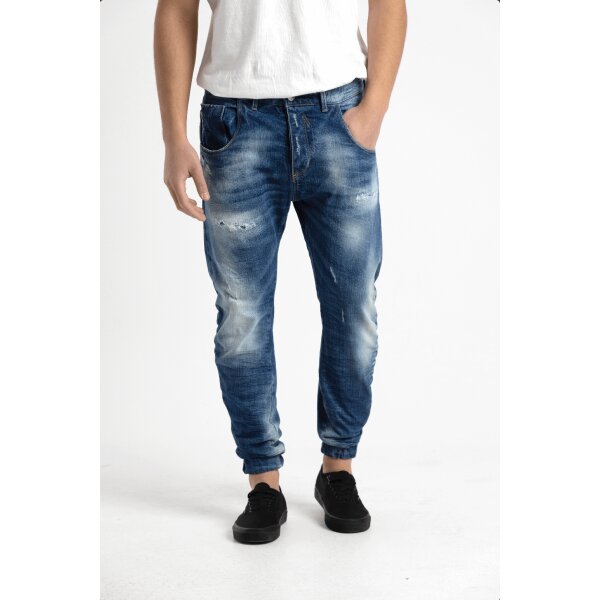 tiago-1-front Ανδρικό Παντελόνι Τζιν COSI JEANS 61-TIAGO 1  Μπλέ Mε Λάστοιχο - Image 4