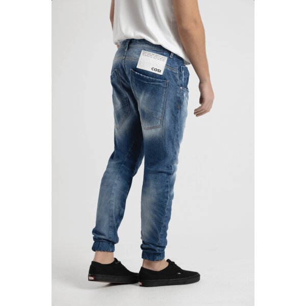 tiago-1-side Ανδρικό Παντελόνι Τζιν COSI JEANS 61-TIAGO 1  Μπλέ Mε Λάστοιχο - Image 5