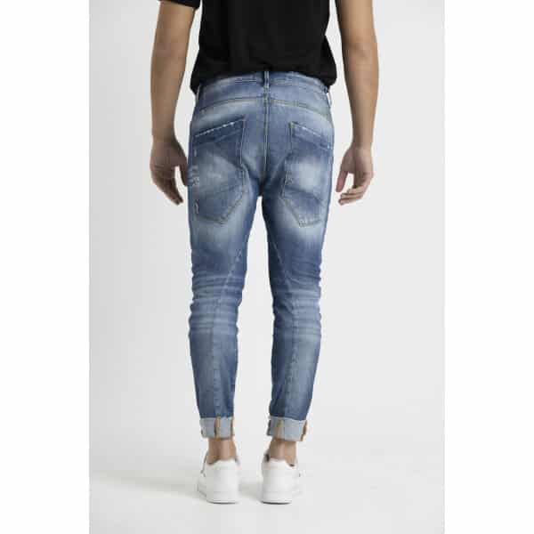 tiago-6-back-scaled Ανδρικό Παντελόνι Τζιν COSI JEANS 61-TIAGO 6 Μπλέ - Image 2