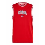 Ανδρική Μπλούζα Αμάνικη TOMMY JEANS OVZ MODERN TANK DM0DM16311 Κόκκινο