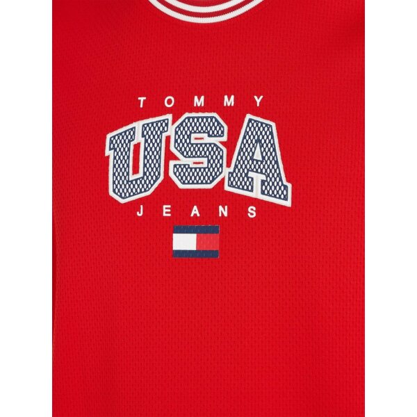 Ανδρική Μπλούζα Αμάνικη TOMMY JEANS OVZ MODERN TANK DM0DM16311 Κόκκινο - Image 5