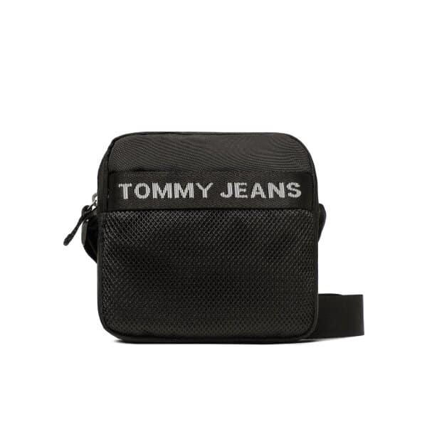 Ανδρική Τσάντα TOMMY JEANS ESSENTIAL SQUARE REPORTER AM0AM10901 Μαύρο - Image 1