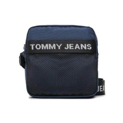 Ανδρική Τσάντα TOMMY JEANS ESSENTIAL SQUARE REPORTER AM0AM10901 Μπλέ