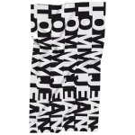 Ανδρική Πετσέτα TOMMY JEANS TOWEL UU0UU00081 Μαύρο