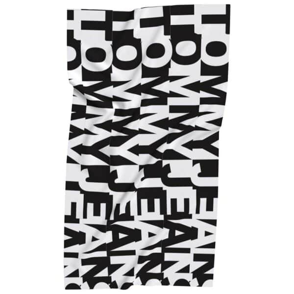 tommy-jeans-uu0uu00081-towel (1) Ανδρική Πετσέτα TOMMY JEANS TOWEL UU0UU00081 Μαύρο - Image 1