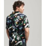 Ανδρικό Πουκάμισο SUPERDRY VINTAGE HAWAIIAN M4010620A Μαύρο - Image 4