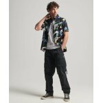 Ανδρικό Πουκάμισο SUPERDRY VINTAGE HAWAIIAN M4010620A Μαύρο - Image 5
