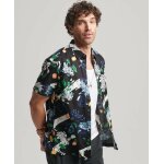 Ανδρικό Πουκάμισο SUPERDRY VINTAGE HAWAIIAN M4010620A Μαύρο