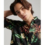 Ανδρικό Πουκάμισο SUPERDRY VINTAGE HAWAIIAN M4010620A Mαύρο Πράσινο - Image 2