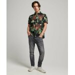 Ανδρικό Πουκάμισο SUPERDRY VINTAGE HAWAIIAN M4010620A Mαύρο Πράσινο - Image 5