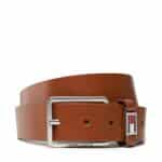 Ανδρική Ζώνη TOMMY JEANS SCANTON 3.5 AM0AM10905 Καφέ