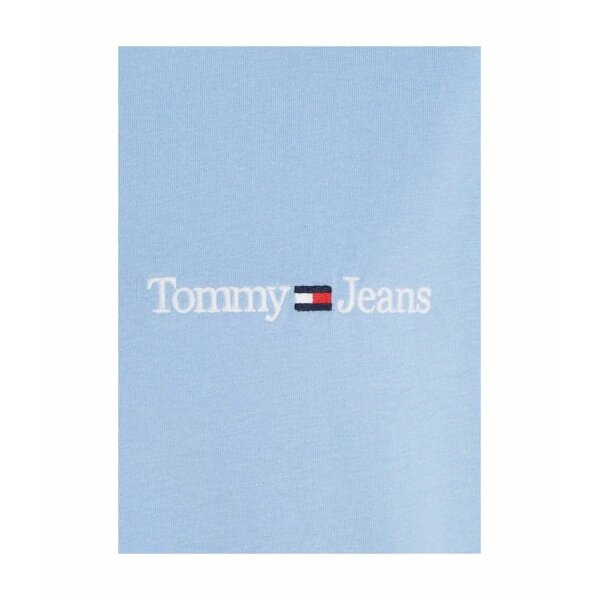 Ανδρική Μπλούζα TOMMY JEANS LINEAR CHEST DM0DM15790 Γαλάζιο - Image 4