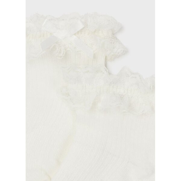 Παιδικό Καλτσάκι Αμπιγιέ Εκρού 23-09593-013 - Image 3