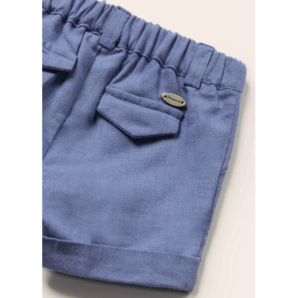 Παιδικό Σετ 2 τεμαχίων λινό Νεογέννητο Μπλέ 23-01263-074 - Image 4