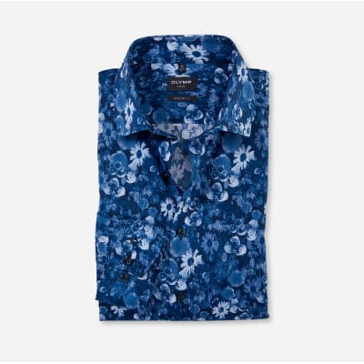 Ανδρικό Πουκάμισο OLYMP MODERN FIT 12923418 Mπλέ