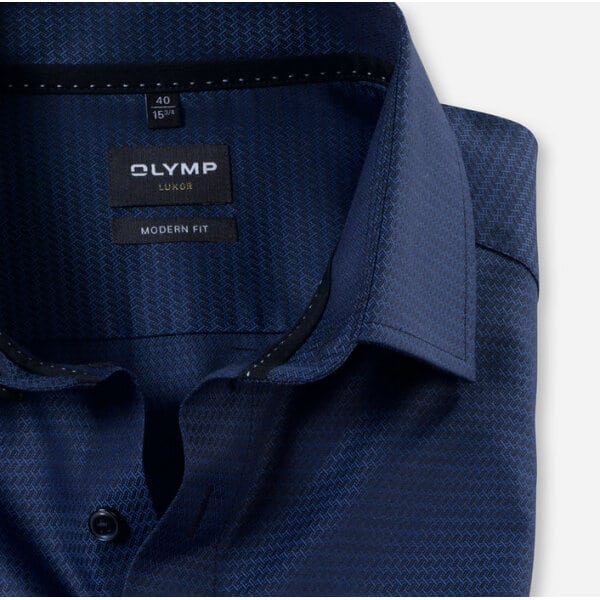 Ανδρικό Πουκάμισο OLYMP MODERN FIT 13143418 Μπλέ - Image 2