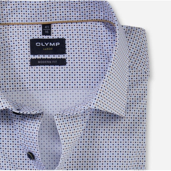 Ανδρικό Πουκάμισο OLYMP MODERN FIT 13203422 Λευκό - Image 2