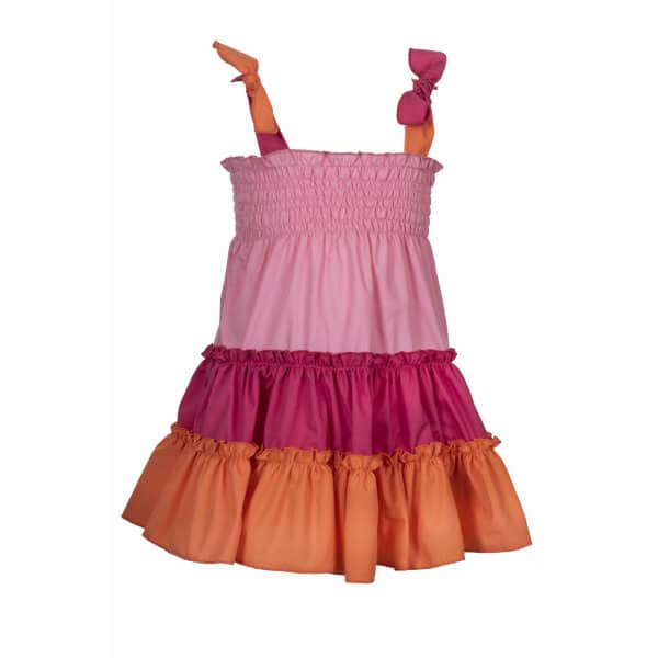 1711 Παιδικό Φόρεμα Τρίχρωμο M&B FASHION 1711 - Image 2