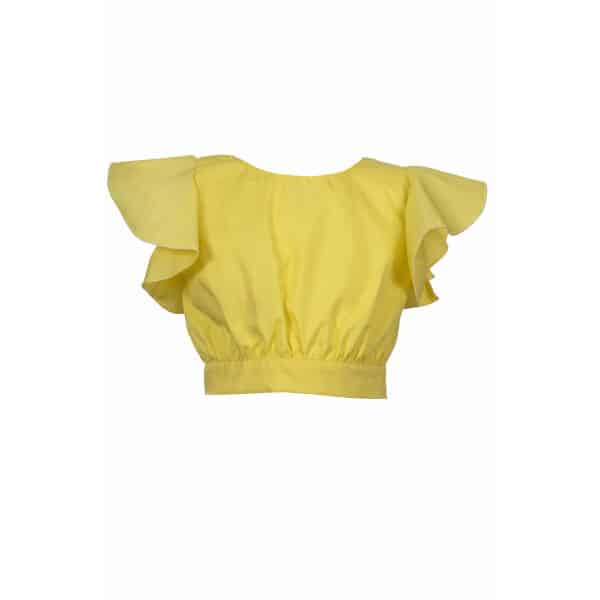 Παιδική Μπλούζα Top Κίτρινο M&B FASHION 1836 - Image 4