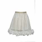 Παιδική Φούστα απο Τούλι Λευκή M&B FASHION 1865