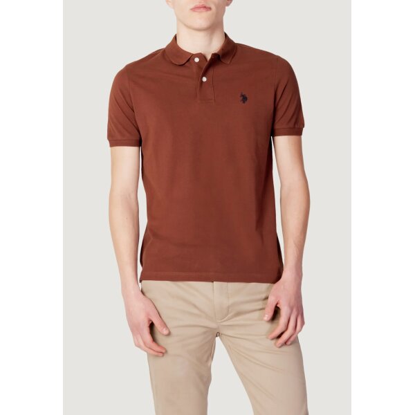 Ανδρικό Polo U.S.ROLO ASSN 65079-41029-169 Καφέ - Image 1
