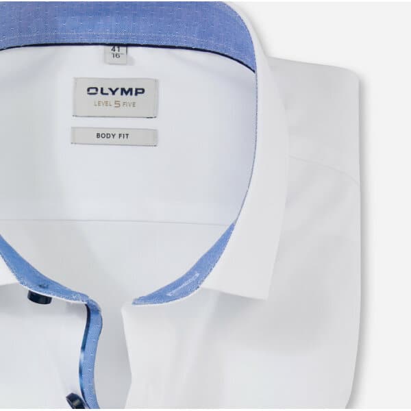 Ανδρικό Πουκάμισο OLYMP LEVEL FIVE 20903400 Λευκό - Image 2