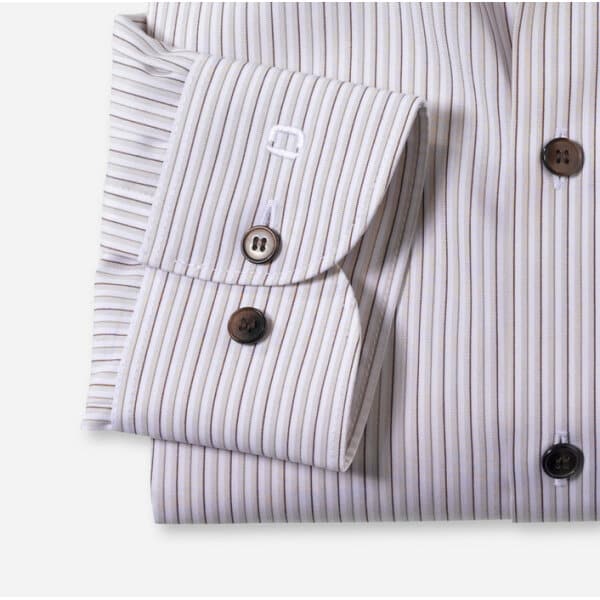 Ανδρικό Πουκάμισο OLYMP BODY FIT 21243422 Μπέζ - Image 4