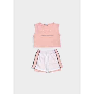 ΠΑΙΔΙΚΟ ΣΕΤ ΜΕ SHORTS ΓΙΑ ΚΟΡΙΤΣΙ  ΡΟΖ 22330022 ACTION