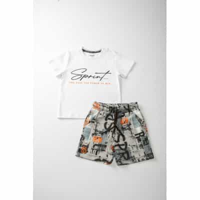 ΠΑΙΔΙΚΟ ΣΕΤ ΜΕ ΒΕΡΜΟΥΔΑ ΑΓΟΡΙ 1-5 ΕΤΩΝ ΛΕΥΚΟ SPRINT 231-1038